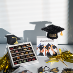 **VEGAN** 16 Piece Graduation Chocolate Gift Box