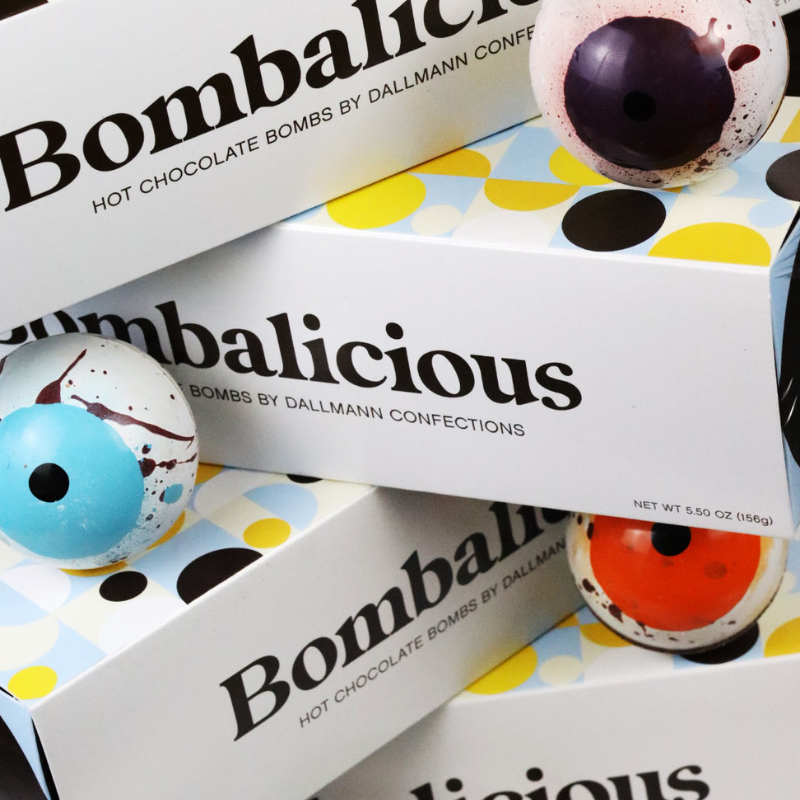 Hot Chocolate Bombs Bombalicious!!! Dallmann Chocolates