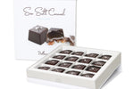 **VEGAN** 16 Piece Sea Salt Caramel Dark Chocolate Gift Box