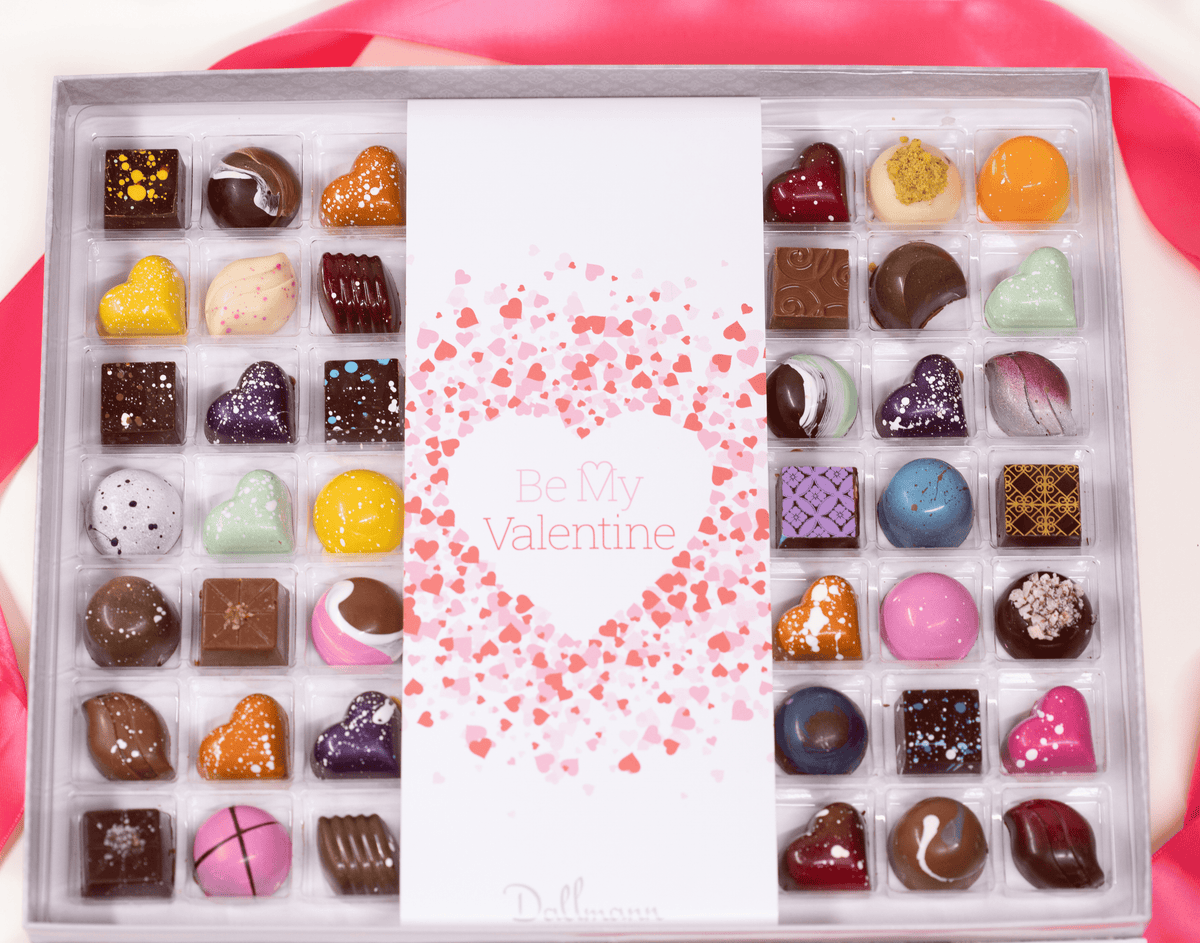 42 Piece Be My Valentine Chocolate Gift Box