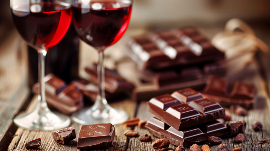 Chocolate & Wine: A Virtual Pairing Extravaganza for Connoisseurs and Enthusiasts