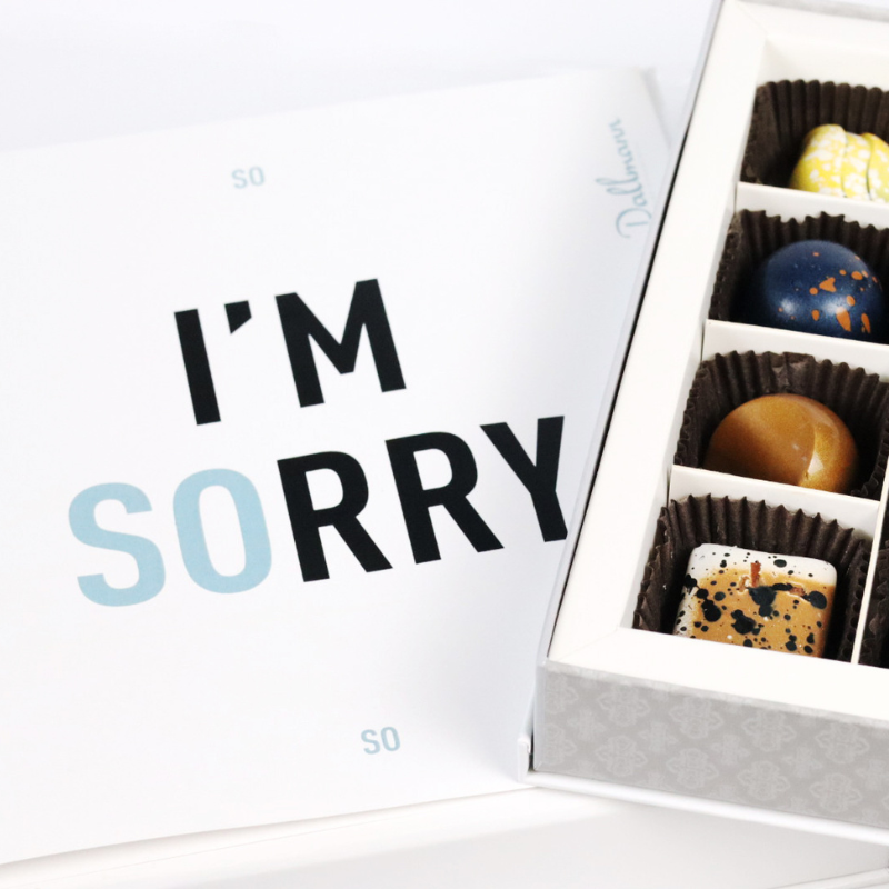 Dallmann's - Vegan Happy Birthday - Gourmet Chocolate Box - 16 Pc