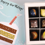 9 Piece VEGAN Happy Birthday Chocolate Box