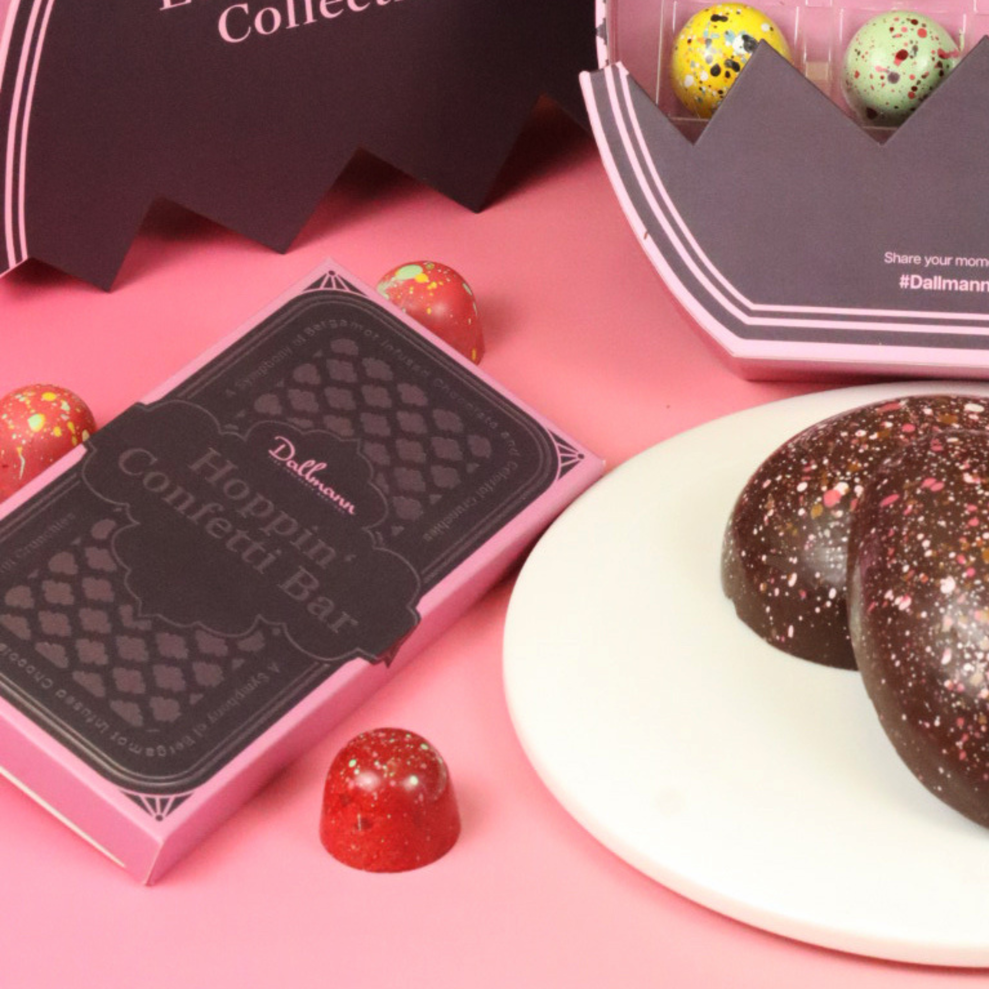 Vegan Hoppin' Confetti Chocolate Bar