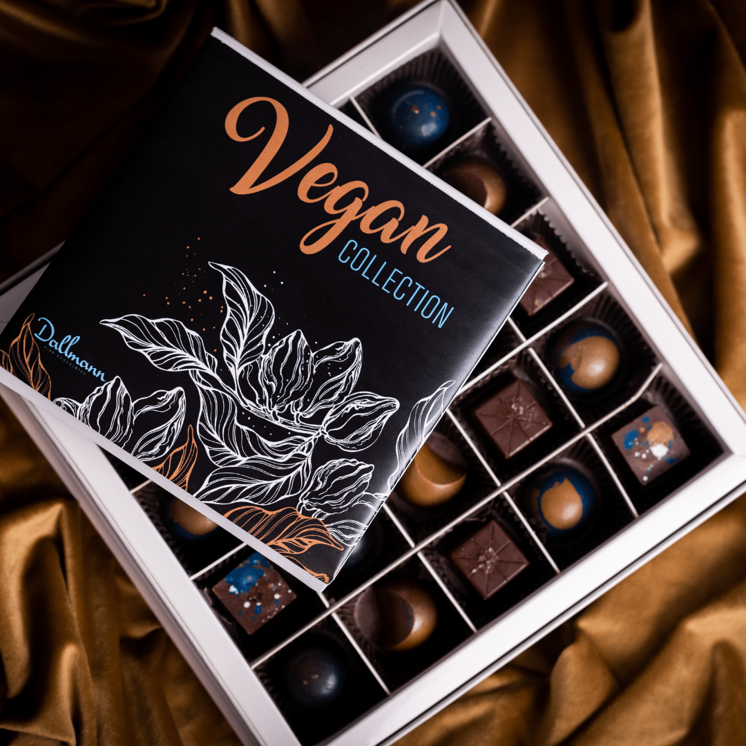 Vegan chocolate box, gluten and dairy free