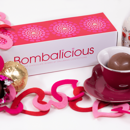 **VEGAN** Bombalicious Hot Chocolate Bombs - Valentine's Day Edition