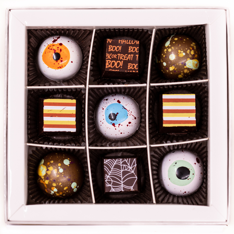 **VEGAN** 9pc Halloween Trick or Treat Chocolate Collection