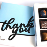 9 Piece VEGAN Thank You Chocolate Gift Box