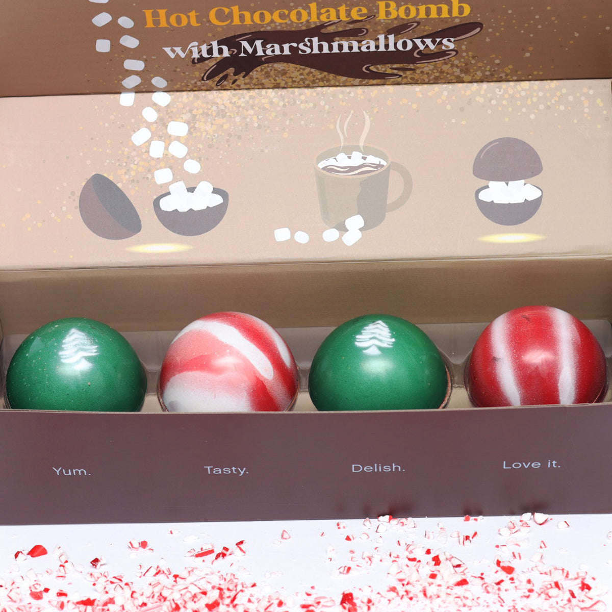 ** VEGAN** Holiday Peppermint Bombalicious