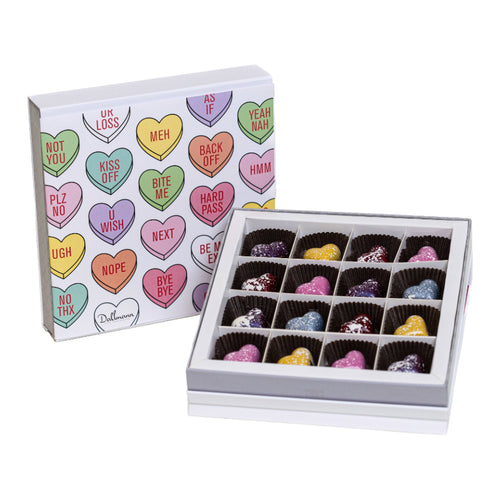 16 Piece VEGAN 'Nah, I'm Good' Anti-Valentine's Day Chocolate Gift Box