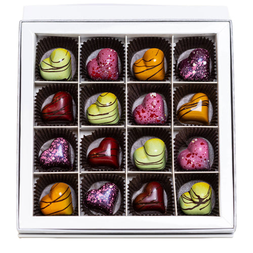 16 Piece VEGAN Valentine's Chocolate Gift Box