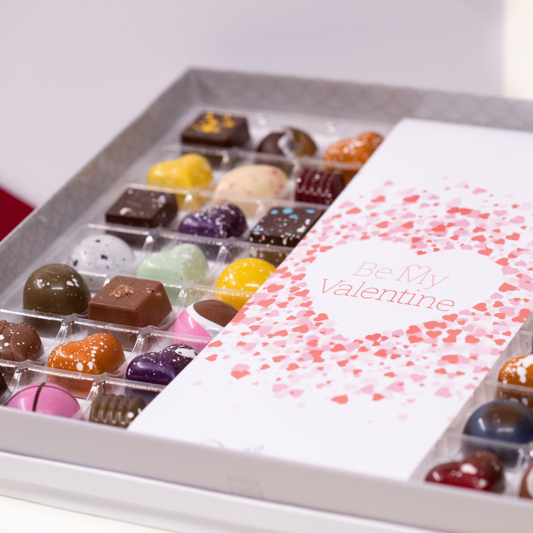 42 Piece Be My Valentine Chocolate Gift Box