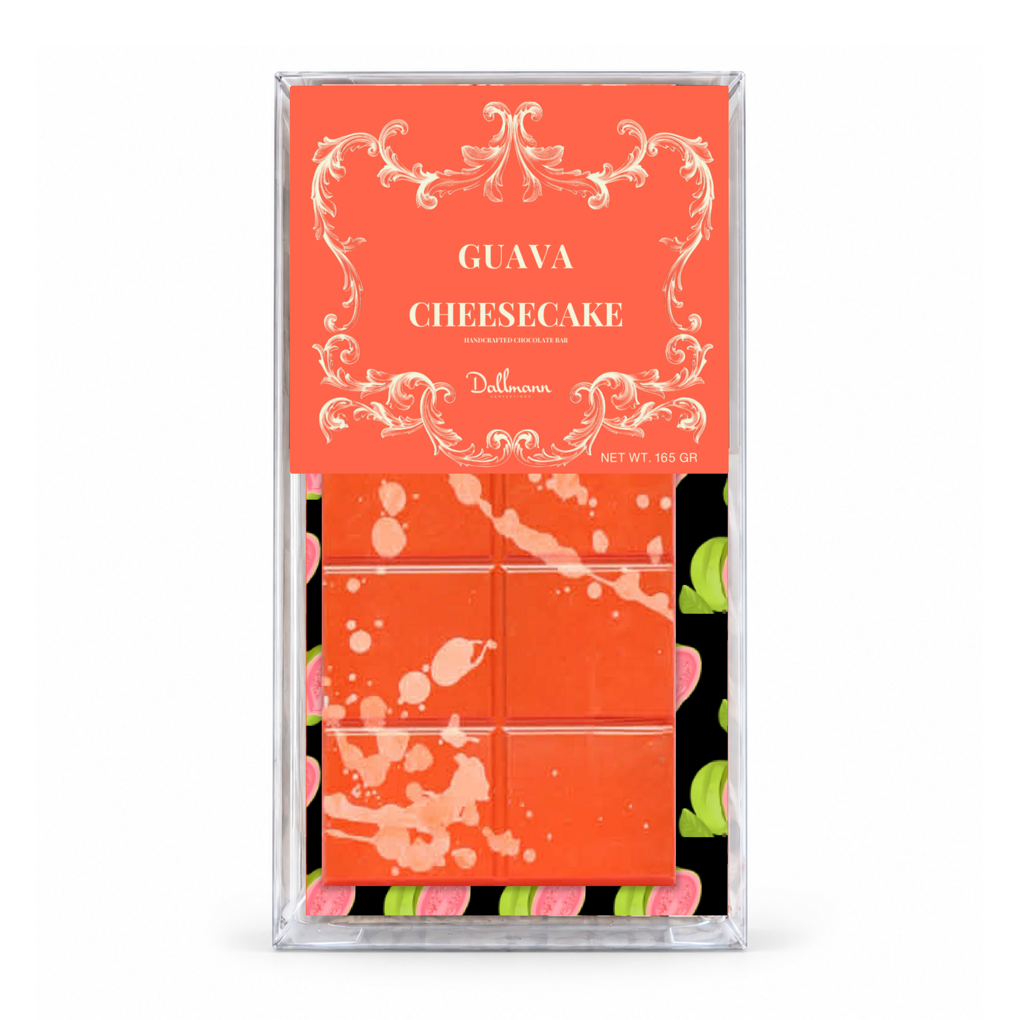 Dallmann Guava Cheesecake Bar packaging, front view
