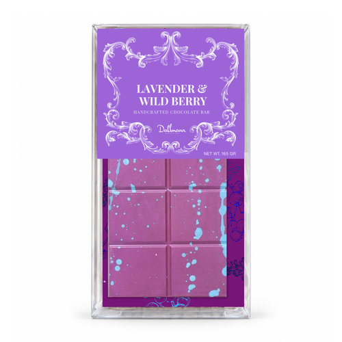 Dallmann Lavender Berry Bar packaging, front view