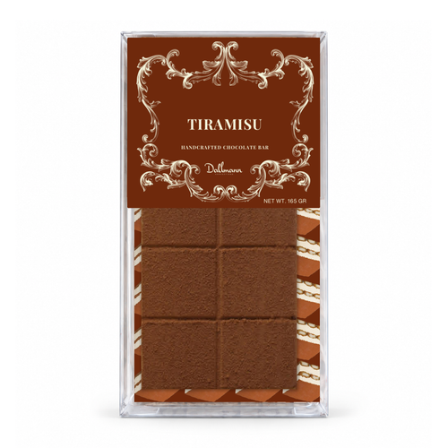 Dallmann Tiramisu Bar packaging, front view