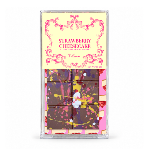 Dallmann Strawberry Cheesecake Bar packaging, front view