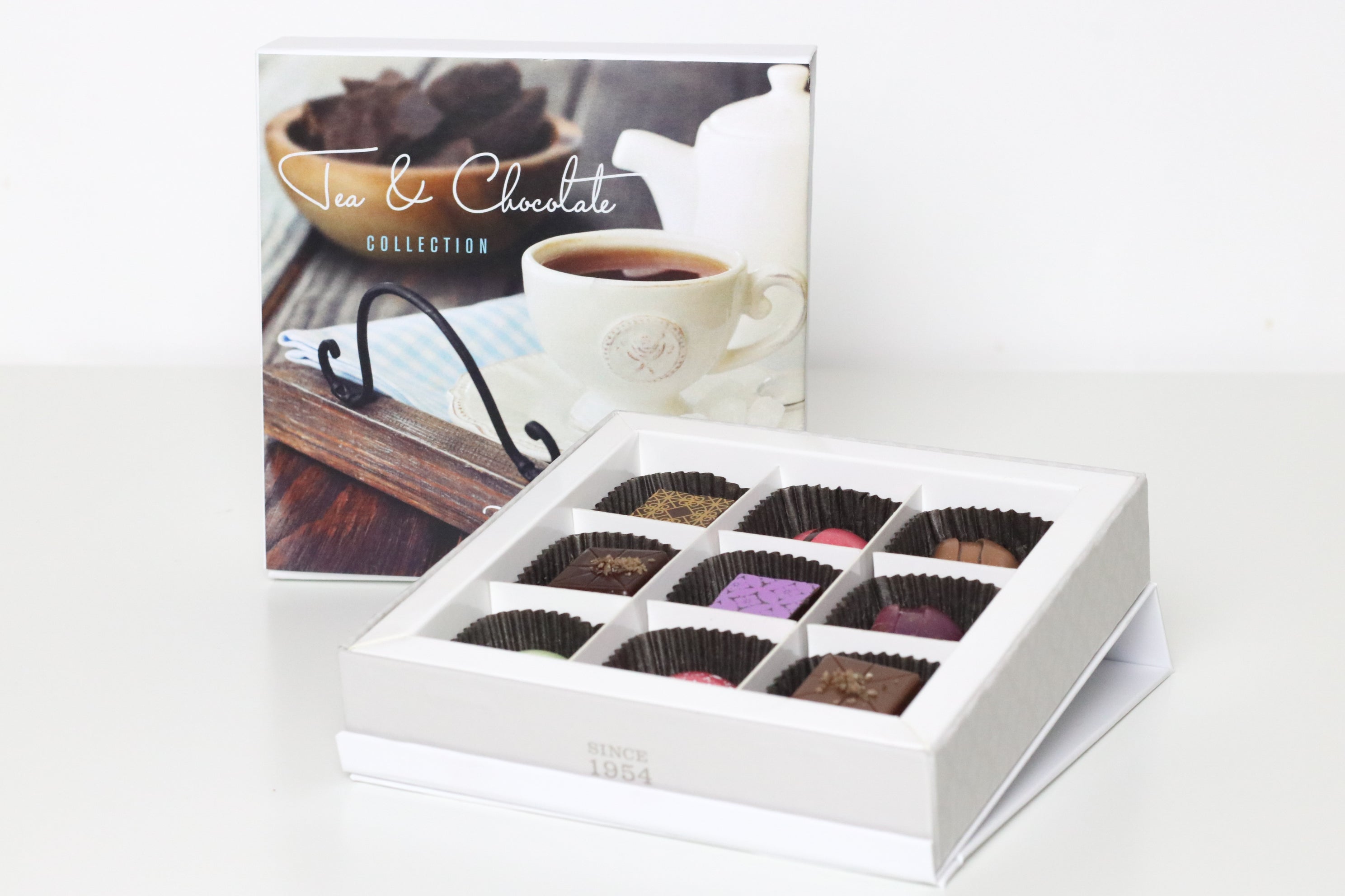 Tea & Chocolate Pairing Box: 9-Piece Gift by Dallmann