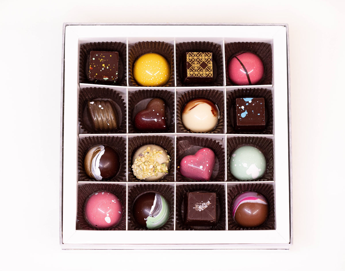 Dallmann's - California Fine Chocolate - Gourmet Chocolate Box - 16pc
